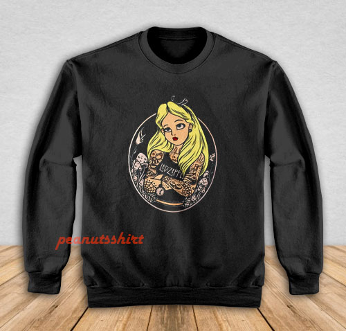 Alice In Wonderland Punk Sweatshirt
