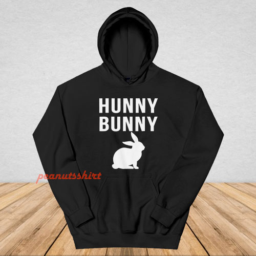 Hunny Bunny Cute Cool Novelty Funny Rabbit Hoodie
