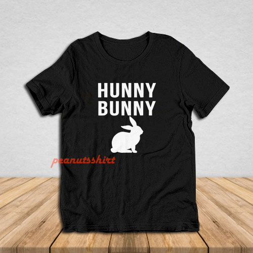 Hunny Bunny Cute Cool Novelty Funny Rabbit T-Shirt