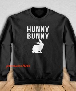 Hunny Bunny Cute Cool Novelty Funny Rabbit Sweatshirt