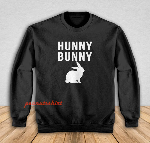 Hunny Bunny Cute Cool Novelty Funny Rabbit Sweatshirt