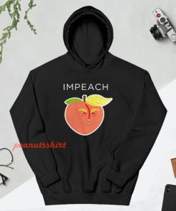 Anti Trump Peach Emoji Hoodie