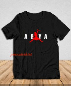 Arya Stark Air Jump Parody T-Shirt