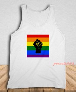 BLM Pride Rainbow Black Lives Matter Tank Top for Unisex