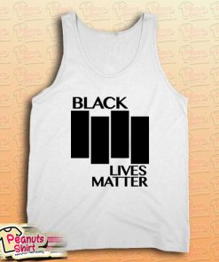 Black Lives Matter Black Flag Parody Tank Top