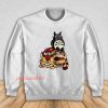 Catbus and Totoro A Fun Ride Sweatshirt