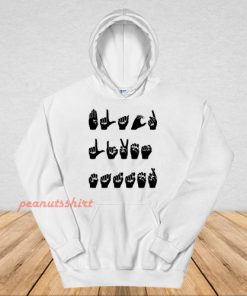 Finger Language BLack Lives Matter Hoodie