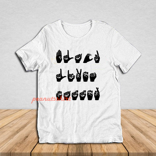 Finger Language BLack Lives Matter T-Shirt