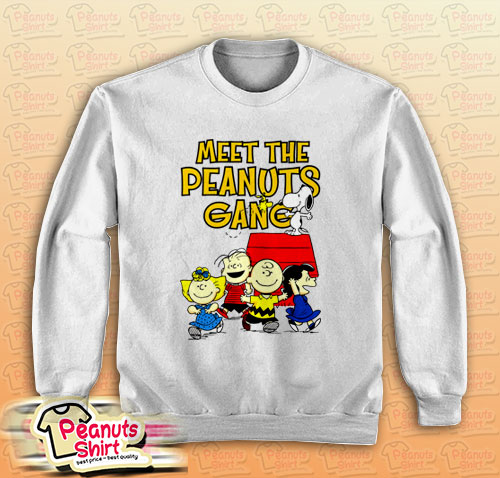 Meet The Peanuts Gang Sweatshirt Men and Women