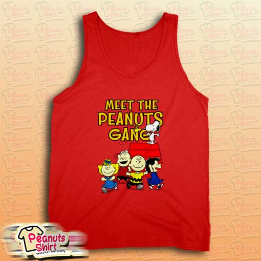 Meet The Peanuts Gang Tank Top