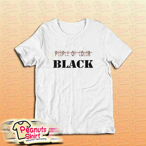 People Of Color Black T-Shirt