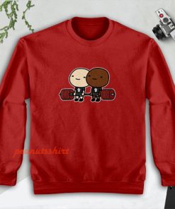 Strong Black Lives Matter BLM Campaigns Red Sweatshirt