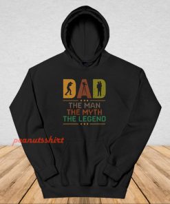 Vintage Photography Dad Man Myth Legend Hoodie