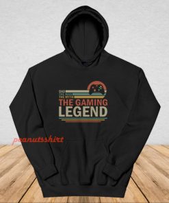 Vintage Dad The Man The Myth The Gaming Hoodie