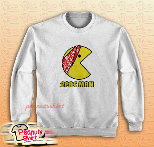 2pac Man X Pac Man Gaming Sweatshirt