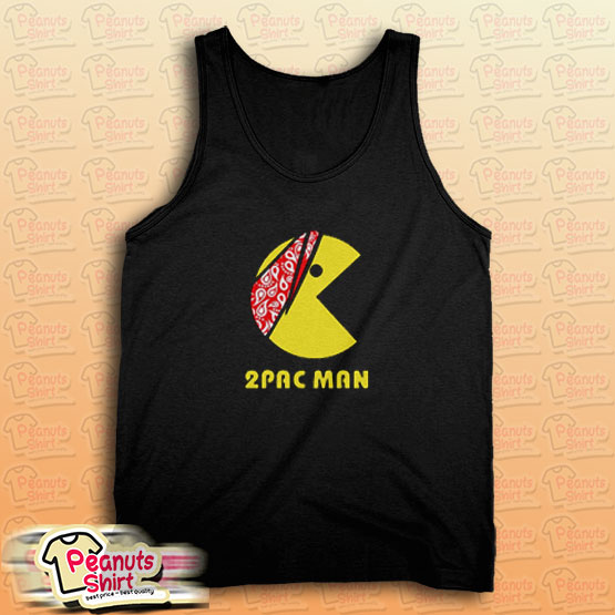 2pac Man X Pac Man Gaming Tank Top for Unisex