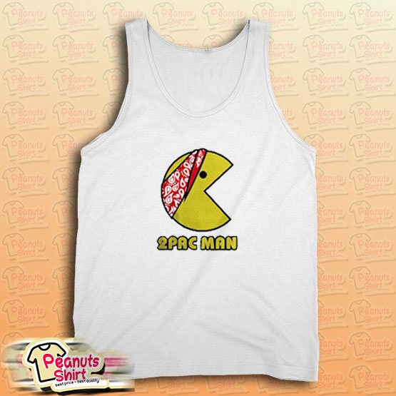 2pac Man X Pac Man Gaming Tank Top