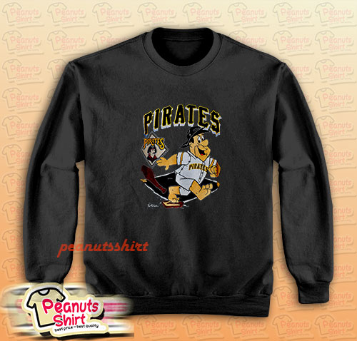90s pittsburgh pirates fred flintstone Sweatshirt