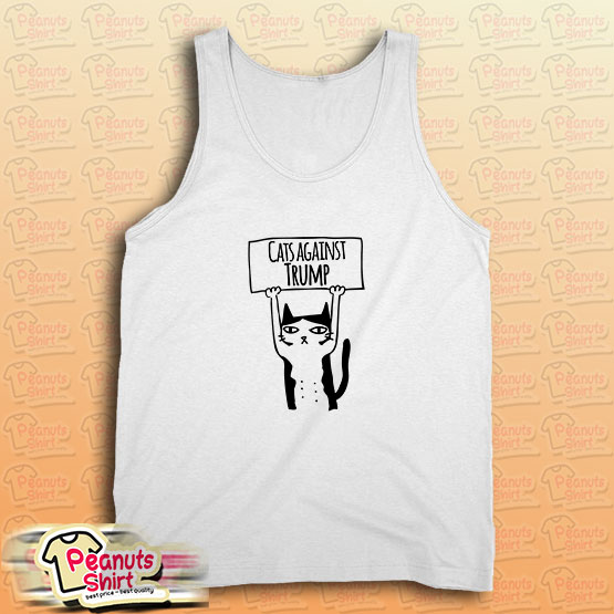 Cats Against Trump Tank Top
