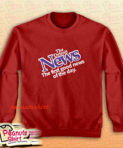 Drew Barrymore Detroit News Sweatshirt