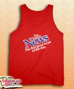 Drew Barrymore Detroit News Tank Top