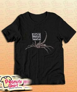 Free Mask Alien Vs Predator T-Shirt