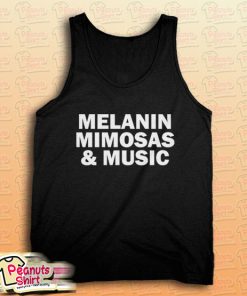 Melanin Mimosas and Music Tank Top