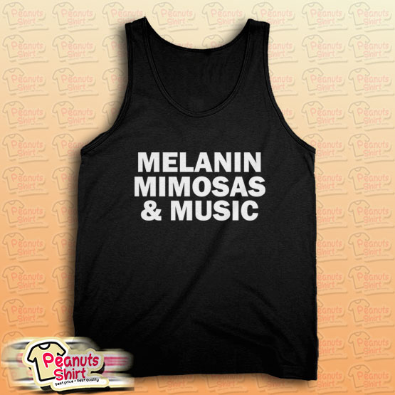Melanin Mimosas and Music Tank Top
