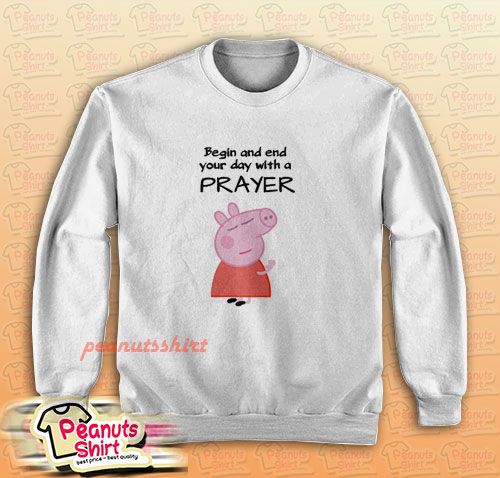 Peppa Pig Praying Sweatshirt