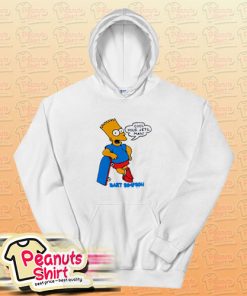 Cool Your Jets Man Bart Simpson Hoodie