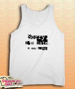 John Lewis Mugshot Halftone Quote Tank Top