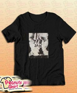 2pac Glitch Photo T-Shirt
