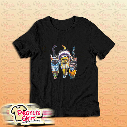 3 Indian Cats T-Shirt