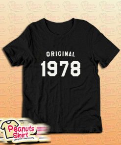 40th Birthday Gifts For Her 1978 Birthday T-Shirt