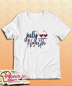 4th July Party Usa Firework T-Shirt