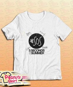 5sos Logo And Signature T-Shirt