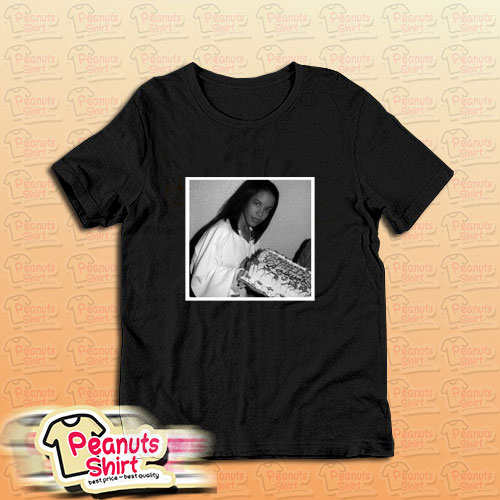 Aaliyah Black And White T-Shirt