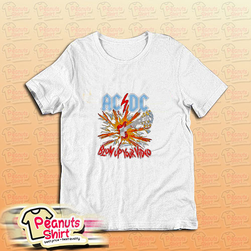 Acdc Blow Up Your Video Album T-Shirt
