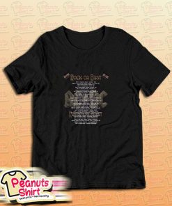 Acdc Rock Or Bust 2016 Tour T-Shirt