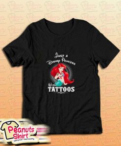 Ariela Disney Princess With Tattoos T-Shirt