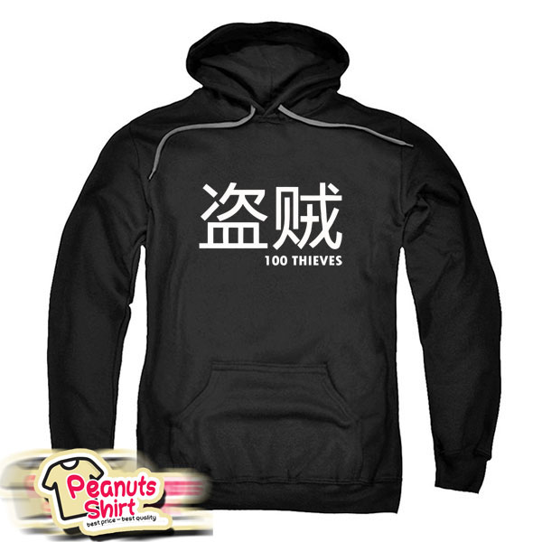 100 Thieves Merch Japanese Hoodie
