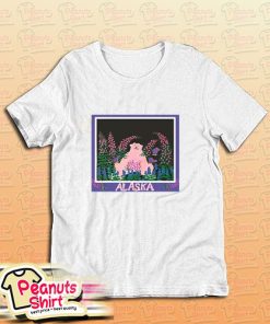 Alaska Art Drawing T-Shirt