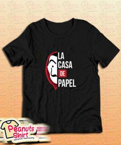 La Casa De Papel Face T-Shirt