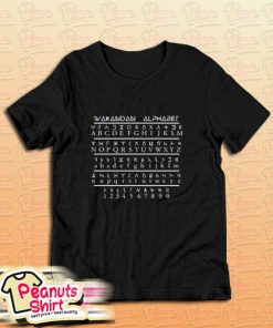 Wakanda Alphabet T-Shirt