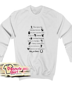11 Best Disney Lessons Sweatshirt