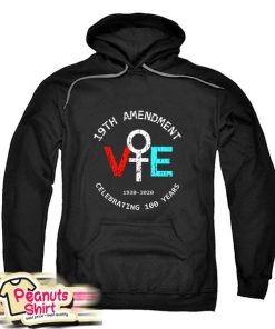 19th Amendment Ve 1920 2020 Celebrating 100 Years Hoodie