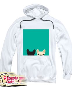 2 French Bulldogs Hoodie