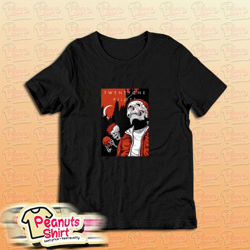 Alien And Skull Twenty One Pilots T-Shirt
