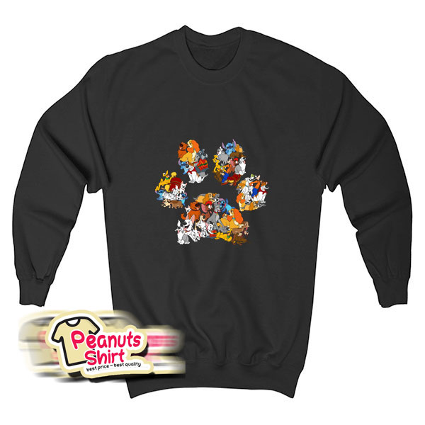 Disney Dog Foot Sweatshirt