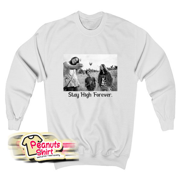 Maiden Noir Stay High Forever Sweatshirt